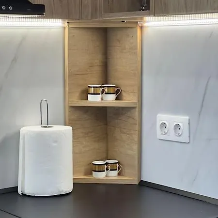 Apartment Blue & Gold Stylish Sofia