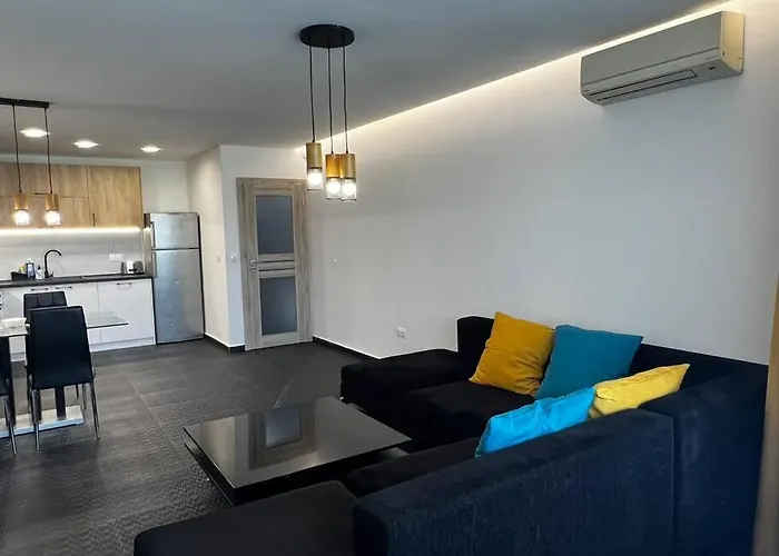 Blue & Gold Stylish דירה *